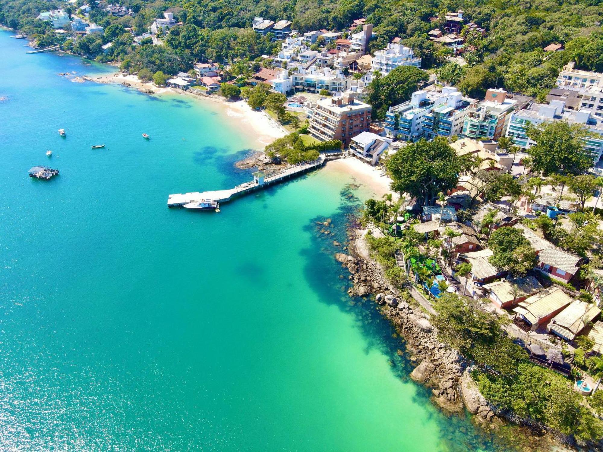 Apto Novo, Com Piscina, 250M Da Praia Bombinhas Exterior foto
